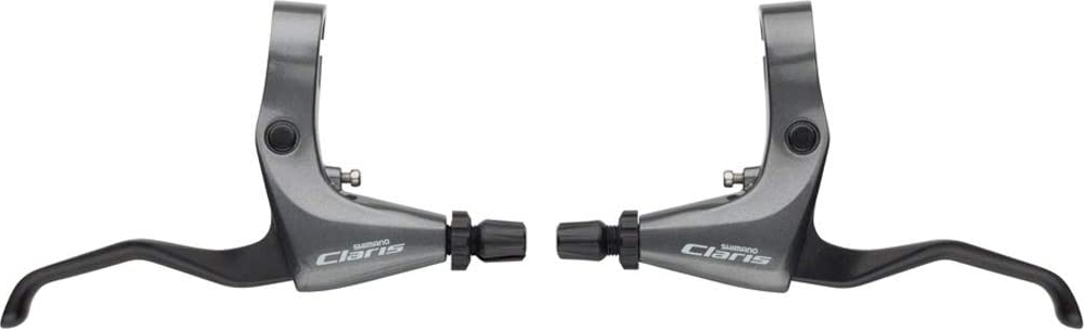 

Тормозные рукоятки Shimano Claris BL-R2000 для плоского руля (серый левая)