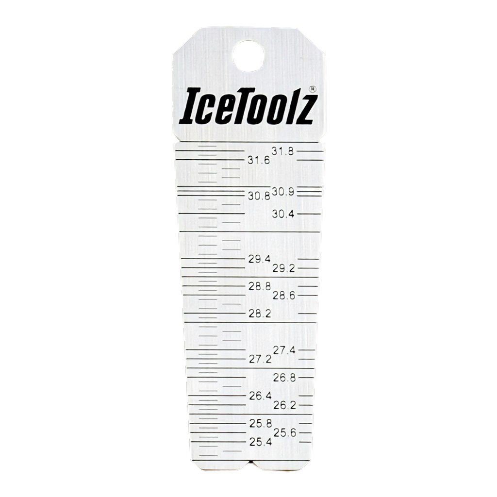 Инструмент IceToolz E326 для подбора диаметра подседельного штыря