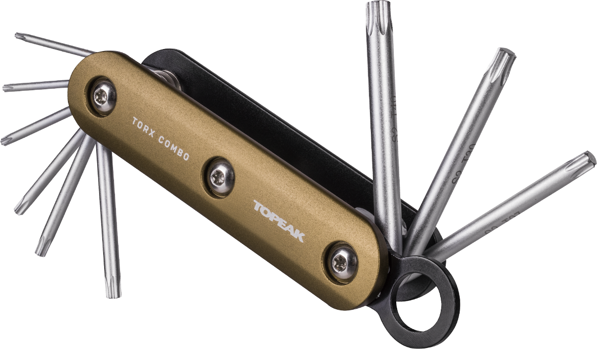 

Набор инструментов компактный Topeak Torx Combo (бронзовый)