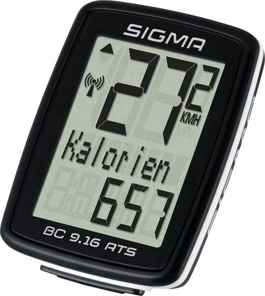 

Велокомпьютер Sigma Sport BC 9.16 ATS беспроводной (черный / белый)