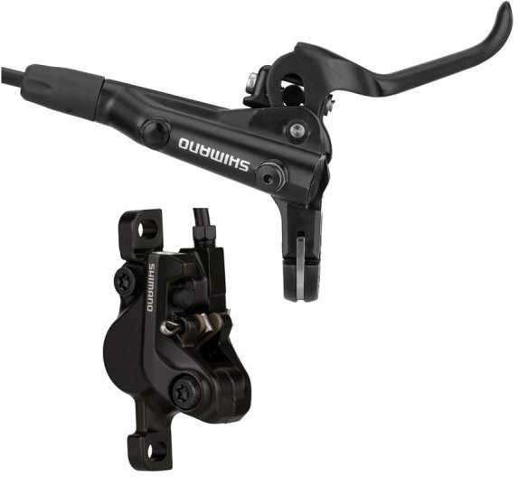 

Комплект дискового тормоза Shimano BR-MT501 (черный 1000 мм левый - передний полимерные колодки)