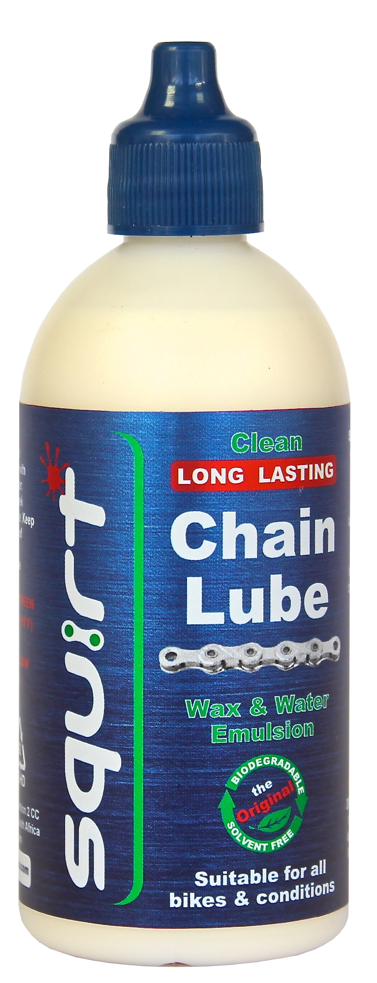 Squirt chain lube low temperature