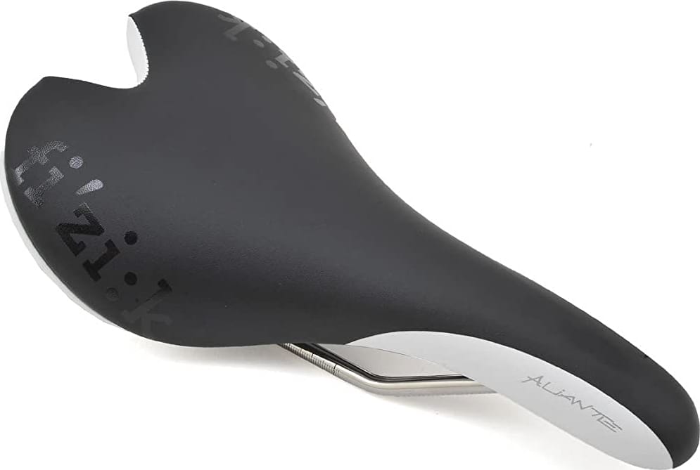 

Седло Fizik Aliante Gamma K:ium (черный / белый 141 мм)