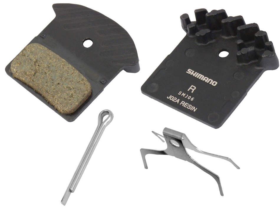 Фото Тормозные колодки Shimano J02A с радиатором. Купить Тормозные колодки Shimano J02A с радиатором  в Санкт-Петербурге, доставка по России