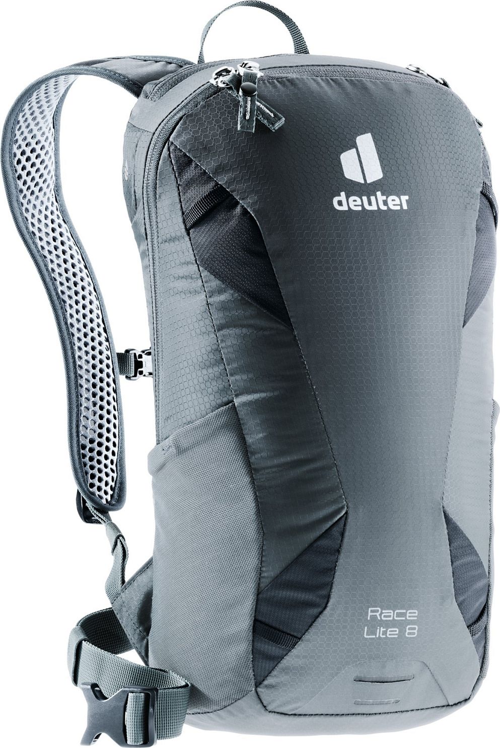 

Велорюкзак Deuter 2021 Race Lite (серый / черный)