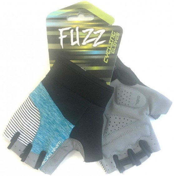 

Перчатки Fuzz RACING TEAM D-GRIP GEL (черный / голубой S)