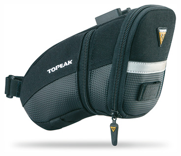 

Подседельная сумка Topeak Aero Wedge Pack (QuickClick), средняя (черный)