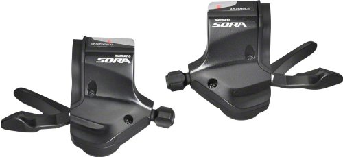 

Шоссейные манетки Shimano Sora SL-3500 18 скоростей (черный комплект (левый+правый))
