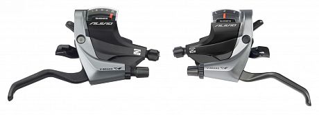 Фото Моноблоки Shimano Alivio ST-M4000 27 скоростей. Купить Моноблоки Shimano Alivio ST-M4000 27 скоростей  в Санкт-Петербурге, доставка по России
