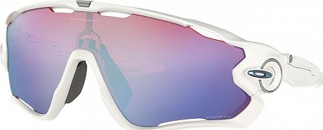 Фото Очки солнцезащитные Oakley Jawbreaker Polished White/Prizm Sapphire Snow. Купить Очки солнцезащитные Oakley Jawbreaker Polished White/Prizm Sapphire Snow  в Санкт-Петербурге, доставка по России