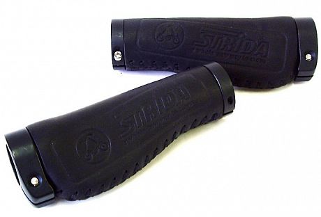 Фото Грипсы Strida кожаные эргономичные. Купить Грипсы Strida кожаные эргономичные  в Санкт-Петербурге, доставка по России