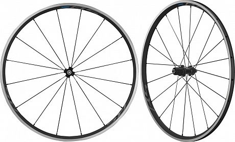 Фото Комплект колес 28" для шоссе Shimano WH-RS300. Купить Комплект колес 28" для шоссе Shimano WH-RS300  в Санкт-Петербурге, доставка по России