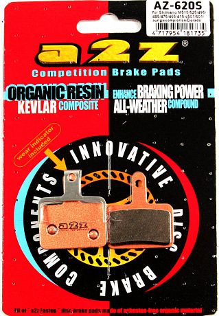 Фото Тормозные колодки A2Z 620 (Shimano, Tektro) gnn. Купить Тормозные колодки A2Z 620 (Shimano, Tektro) gnn  в Санкт-Петербурге, доставка по России