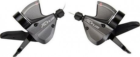Фото Манетки Shimano Altus SL-M370 27 скоростей. Купить Манетки Shimano Altus SL-M370 27 скоростей  в Санкт-Петербурге, доставка по России