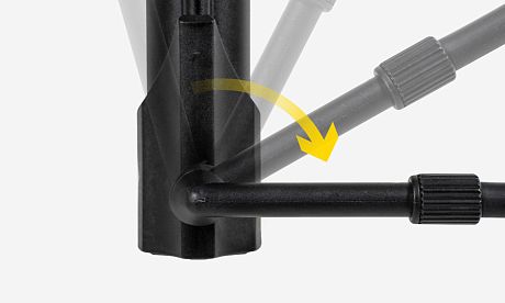 Фото Компактный насос Topeak Mountain Morph TMP-3B с подножкой. Купить Компактный насос Topeak Mountain Morph TMP-3B с подножкой  в Санкт-Петербурге, доставка по России
