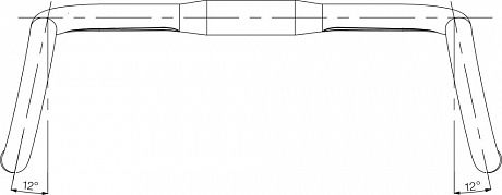 Фото Шоссейный руль Deda Gravel100 7075. Купить Шоссейный руль Deda Gravel100 7075  в Санкт-Петербурге, доставка по России