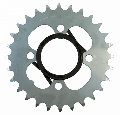 Фото Звезда системы Shimano Alivio FC-M411 8 скоростей. Купить Звезда системы Shimano Alivio FC-M411 8 скоростей  в Санкт-Петербурге, доставка по России