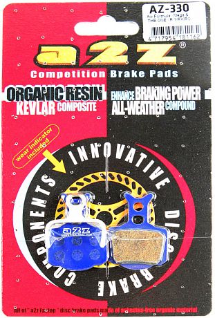 Фото Тормозные колодки A2Z 330 (Formula) gnn. Купить Тормозные колодки A2Z 330 (Formula) gnn  в Санкт-Петербурге, доставка по России