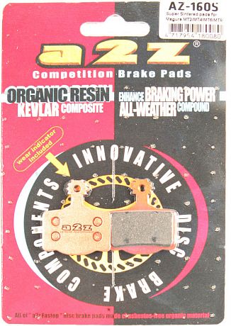 Фото Тормозные колодки A2Z 160 (Magura) gnn. Купить Тормозные колодки A2Z 160 (Magura) gnn  в Санкт-Петербурге, доставка по России