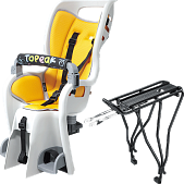 Детское велокресло Topeak BabySeat II TCS2207 с багажником