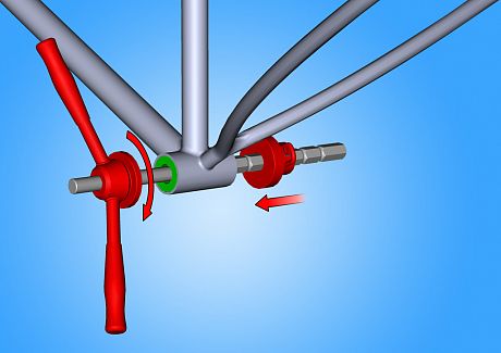 Фото Съемник кареток типа BB90 Unior 1625/2BB90. Купить Съемник кареток типа BB90 Unior 1625/2BB90  в Санкт-Петербурге, доставка по России