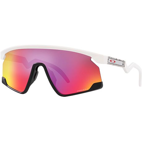 Фото Очки солнцезащитные Oakley BXTR Matte White/Prizm Road. Купить Очки солнцезащитные Oakley BXTR Matte White/Prizm Road  в Санкт-Петербурге, доставка по России