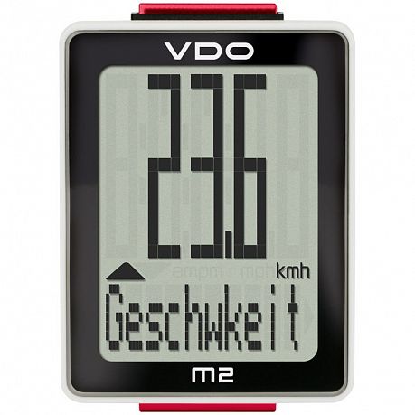Фото Велокомпьютер VDO M2 проводной. Купить Велокомпьютер VDO M2 проводной  в Санкт-Петербурге, доставка по России