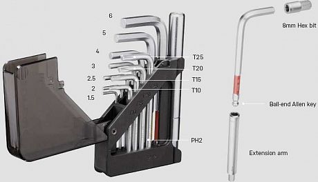 Фото Набор инструментов компактный Topeak TOOLCARD. Купить Набор инструментов компактный Topeak TOOLCARD  в Санкт-Петербурге, доставка по России