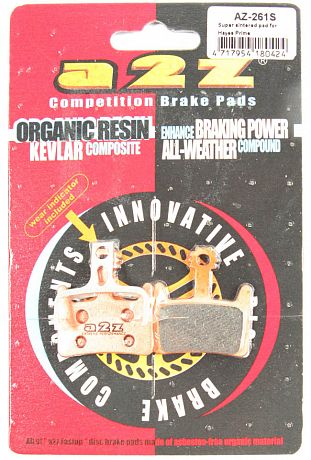 Фото Тормозные колодки A2Z 261 (Hayes Prime) gnn. Купить Тормозные колодки A2Z 261 (Hayes Prime) gnn  в Санкт-Петербурге, доставка по России