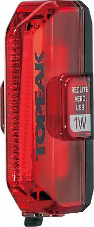 Фото Фонарь задний габаритный Topeak RedLite Aero USB 1W TMS083. Купить Фонарь задний габаритный Topeak RedLite Aero USB 1W TMS083  в Санкт-Петербурге, доставка по России