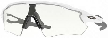 Фото Очки солнцезащитные Oakley Radar EV Path Polished White/Clear. Купить Очки солнцезащитные Oakley Radar EV Path Polished White/Clear  в Санкт-Петербурге, доставка по России