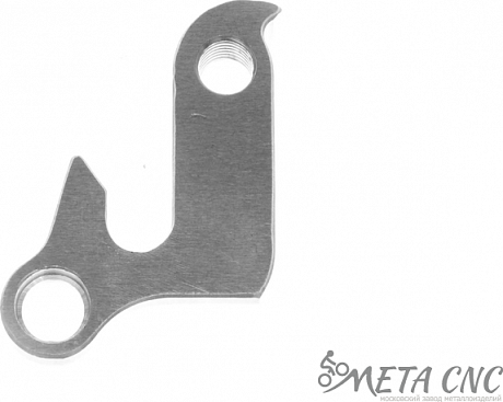 Фото Держатель заднего переключателя "петух" Meta №49 фрезерованный. Купить Держатель заднего переключателя "петух" Meta №49 фрезерованный  в Санкт-Петербурге, доставка по России