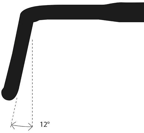 Фото Шоссейный руль Deda Gravel100 6061. Купить Шоссейный руль Deda Gravel100 6061  в Санкт-Петербурге, доставка по России