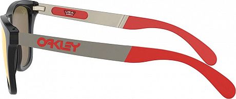 Фото Очки солнцезащитные Oakley Frogskins Mix Matte Black Ink/Prizm Ruby. Купить Очки солнцезащитные Oakley Frogskins Mix Matte Black Ink/Prizm Ruby  в Санкт-Петербурге, доставка по России