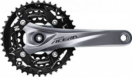 Фото Система Shimano Acera FC-M3000 9 скоростей квадрат. Купить Система Shimano Acera FC-M3000 9 скоростей квадрат  в Санкт-Петербурге, доставка по России