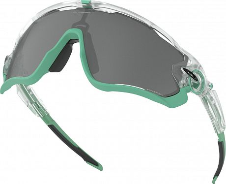 Фото Очки солнцезащитные Oakley Jawbreaker Matte Clear/Prizm Black. Купить Очки солнцезащитные Oakley Jawbreaker Matte Clear/Prizm Black  в Санкт-Петербурге, доставка по России