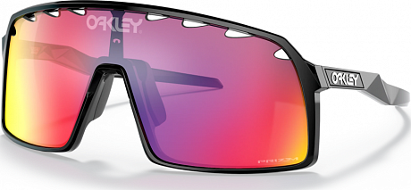 Фото Очки солнцезащитные Oakley Sutro MF Polished Black/Prizm Road. Купить Очки солнцезащитные Oakley Sutro MF Polished Black/Prizm Road  в Санкт-Петербурге, доставка по России