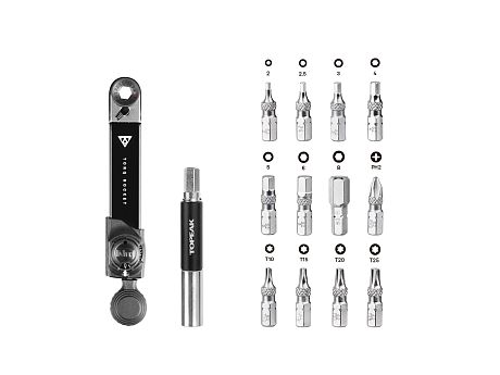 Фото Компактный динамометрический ключ Topeak Torq Rocket mini EX. Купить Компактный динамометрический ключ Topeak Torq Rocket mini EX  в Санкт-Петербурге, доставка по России