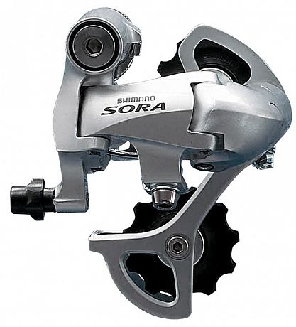 Фото Задний переключатель Shimano Sora RD-3400 9 скоростей. Купить Задний переключатель Shimano Sora RD-3400 9 скоростей  в Санкт-Петербурге, доставка по России