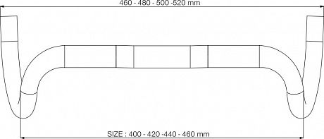 Фото Шоссейный руль Deda Gravel100 7075. Купить Шоссейный руль Deda Gravel100 7075  в Санкт-Петербурге, доставка по России