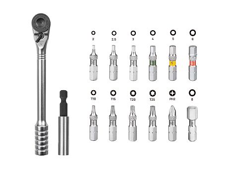 Фото Компактный реверсивный ключ Topeak Ratchet Rocket Essential HD. Купить Компактный реверсивный ключ Topeak Ratchet Rocket Essential HD  в Санкт-Петербурге, доставка по России