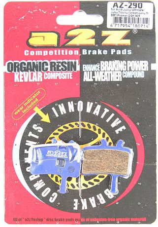 Фото Тормозные колодки A2Z 290 (Avid) gnn. Купить Тормозные колодки A2Z 290 (Avid) gnn  в Санкт-Петербурге, доставка по России