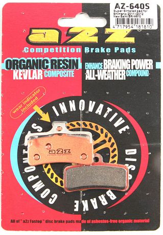 Фото Тормозные колодки A2Z 640 (Shimano, TRP) gnn. Купить Тормозные колодки A2Z 640 (Shimano, TRP) gnn  в Санкт-Петербурге, доставка по России