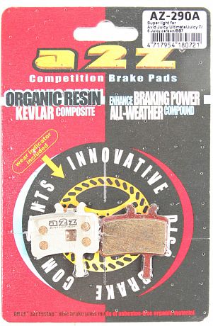 Фото Тормозные колодки A2Z 290 (Avid) gnn. Купить Тормозные колодки A2Z 290 (Avid) gnn  в Санкт-Петербурге, доставка по России