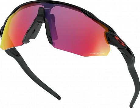 Фото Очки солнцезащитные Oakley Radar EV Advancer Polished Black/Prizm Road. Купить Очки солнцезащитные Oakley Radar EV Advancer Polished Black/Prizm Road  в Санкт-Петербурге, доставка по России