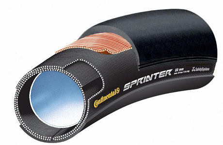Фото Шоссейная трубка Continental Sprinter 28". Купить Шоссейная трубка Continental Sprinter 28"  в Санкт-Петербурге, доставка по России