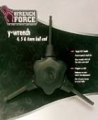 Y-образный шестигранный ключ Wrench Force 4,5 и 6 мм