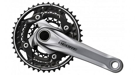 Фото Система Shimano Deore FC-M610 Hollowtech 2. Купить Система Shimano Deore FC-M610 Hollowtech 2  в Санкт-Петербурге, доставка по России