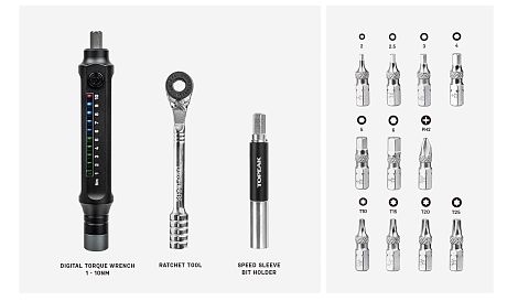 Фото Динамометрический инструмент с трещоткой Topeak E-TorqBar 1-10Nm. Купить Динамометрический инструмент с трещоткой Topeak E-TorqBar 1-10Nm  в Санкт-Петербурге, доставка по России