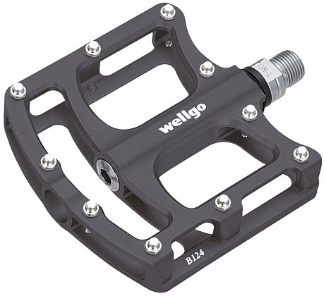 Фото Педали платформы Wellgo B124 для FR/DH. Купить Педали платформы Wellgo B124 для FR/DH  в Санкт-Петербурге, доставка по России